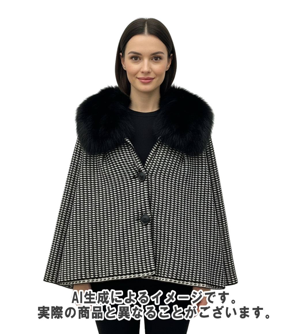 Christian Dior ジャケット  ニット フォックス 9A24701GM512 レディース SIZE 40 (S) クリスチャンディオール