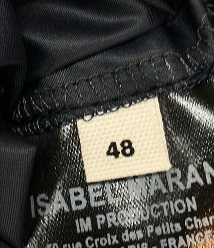ISABEL MARANT ウールコート 22AW KINSTON チェック柄 リバーシブル MA1271-22A011H レディース SIZE 48 (5L) イザベル マラン エトワール