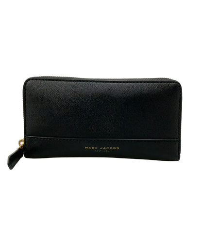 MARC JACOBS ラウンドファスナー長財布 レザー レディース マークジェイコブス