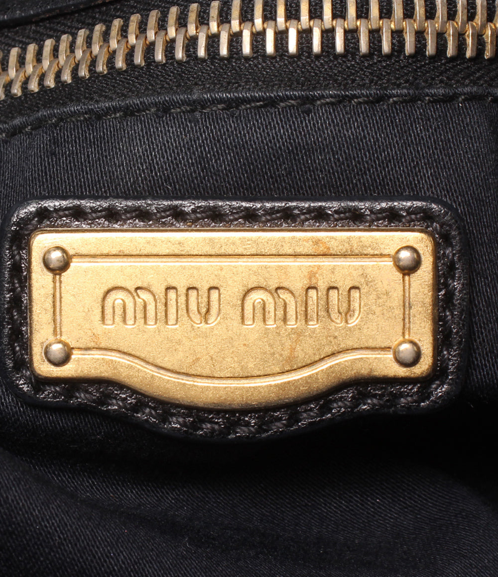 MIUMIU 2WAY ハンドバッグ ショルダーバッグ 斜め掛け レディース ミュウミュウ