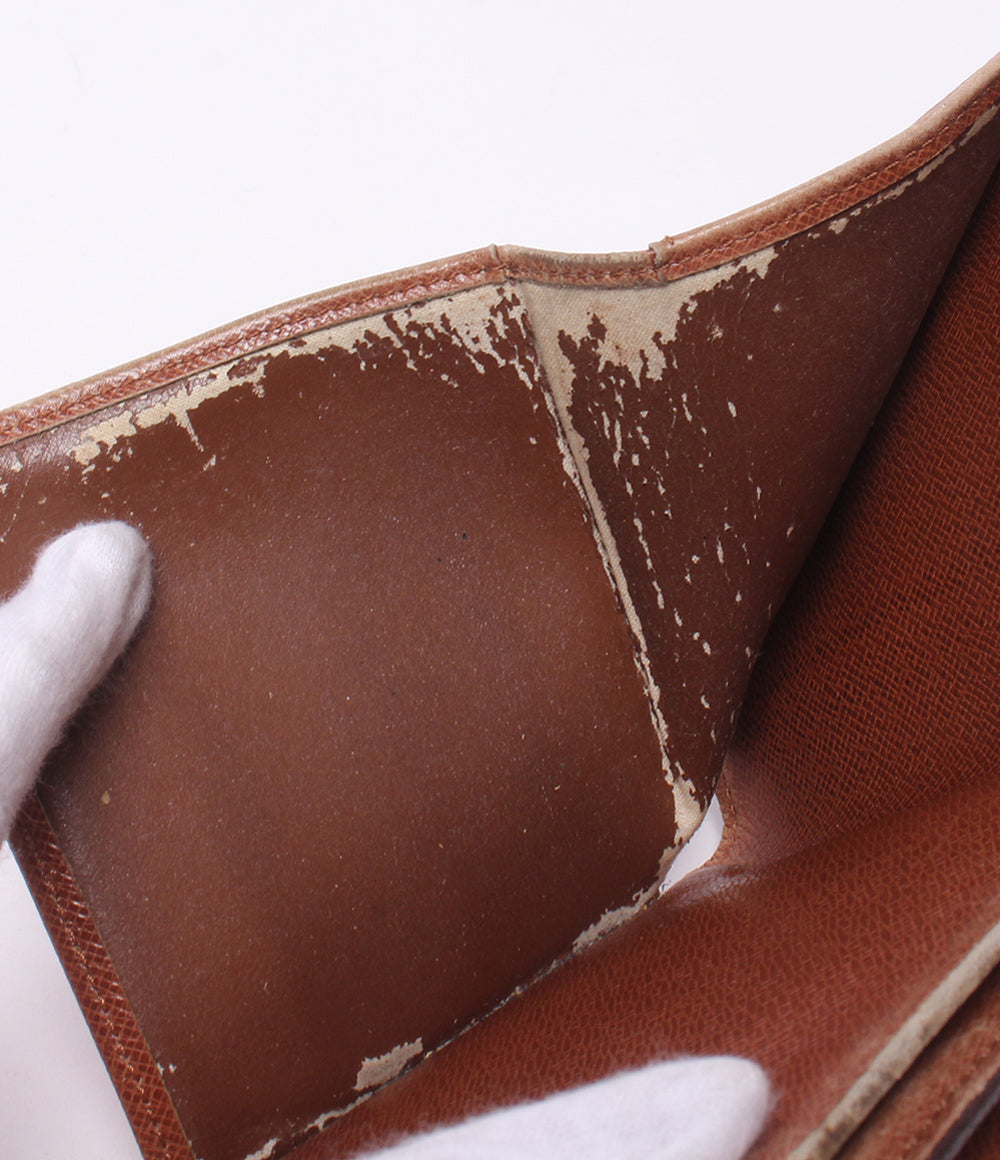 LOUIS VUITTON Wホック二つ折り財布 ポルトモネ ビエ カルトクレディ モノグラム M61652 レディース メンズ ルイ・ヴィトン