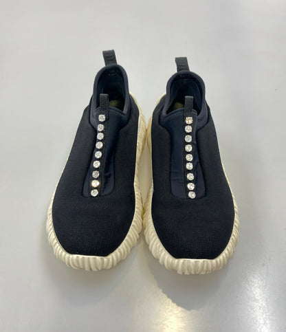 Miu Miu ローカットスニーカー スリッポン ビジュー レディース SIZE 38 (24cm) ミュウ ミュウ