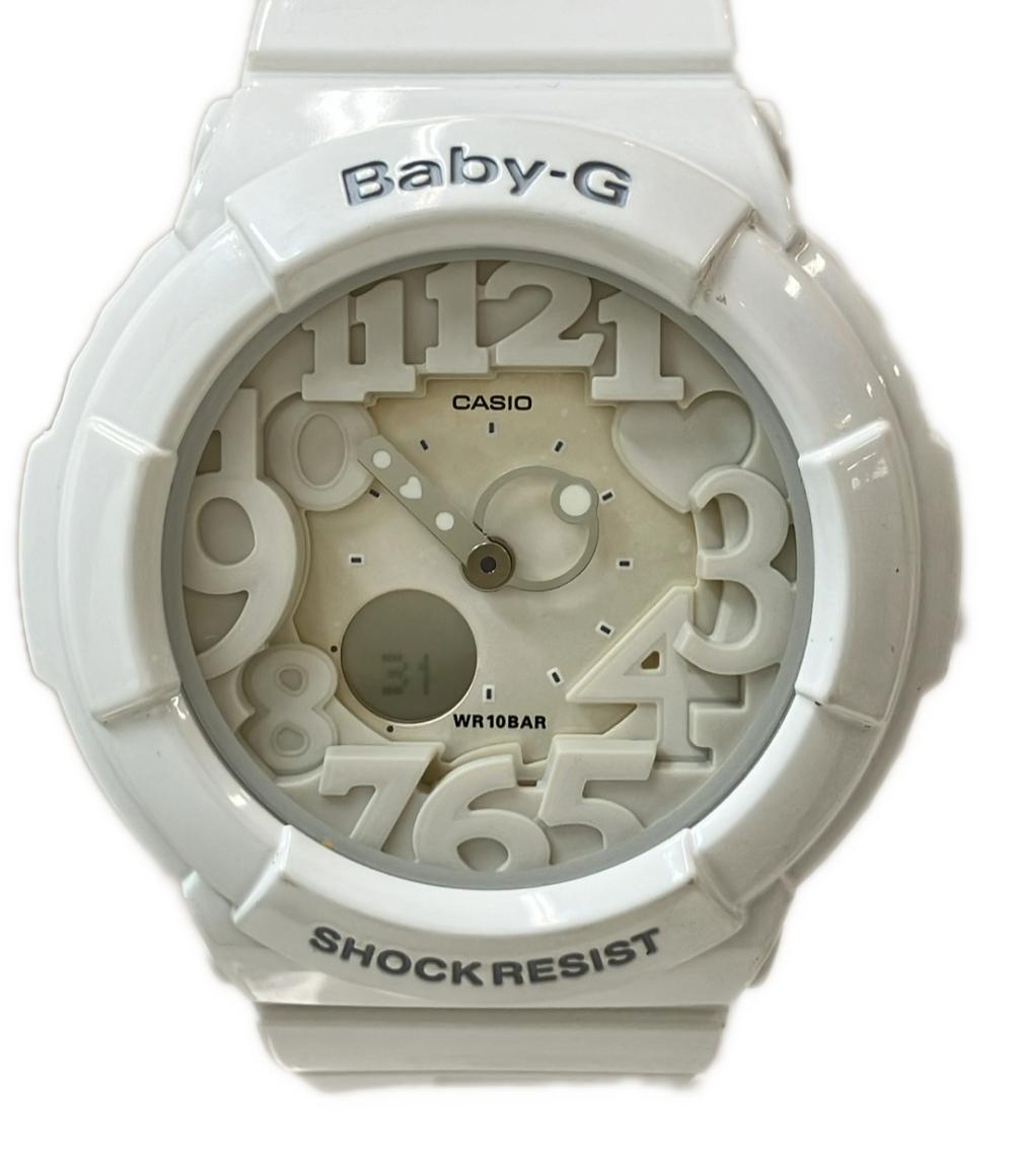 カシオ 腕時計 BABY-G クオーツ ホワイト BGA-131 レディース CASIO