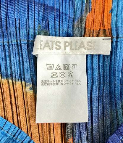 美品 PLEATS PLEASE プリーツワイドパンツ 2025 CARNIVAL PP53JF715 レディース SIZE 4 (XL) プリーツプリーズ