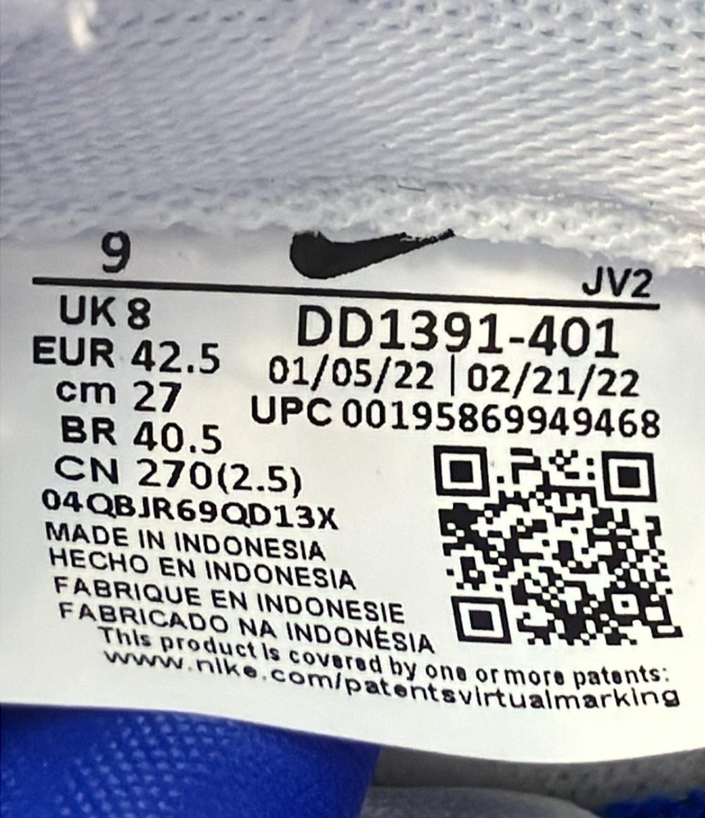 美品 NIKE ローカットスニーカー ダンク LOW レトロ DD1391-401 メンズ SIZE 27.0 (L) ナイキ