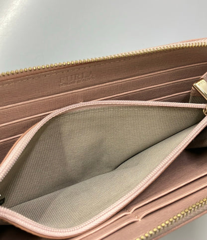 FURLA ラウンドファスナー長財布 レザー レディース フルラ