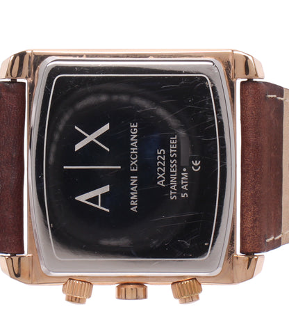 ARMANI EXCHANGE 腕時計 クオーツ ブルー AX2225 メンズ アルマーニエクスチェンジ