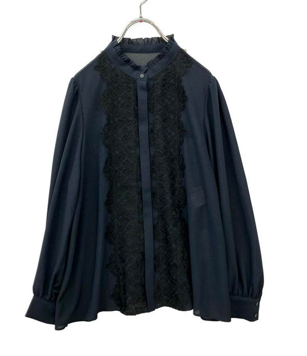 【未使用美品】ANAYI 長袖 ブラウス 38 美品 ANAYI 長袖ブラウス 102617-13-040-65-380 レディース SIZE 38 (S