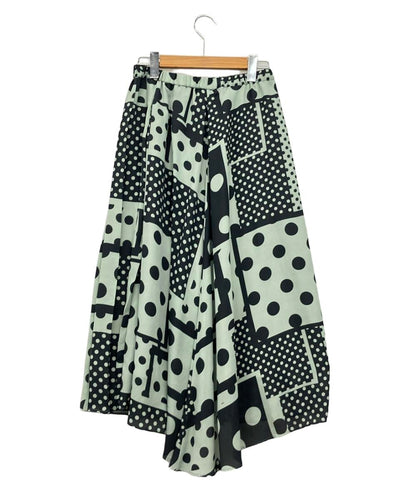 美品 グレースクラス キカドットプリーツスカート レディース SIZE 36 (S) GRACE Class