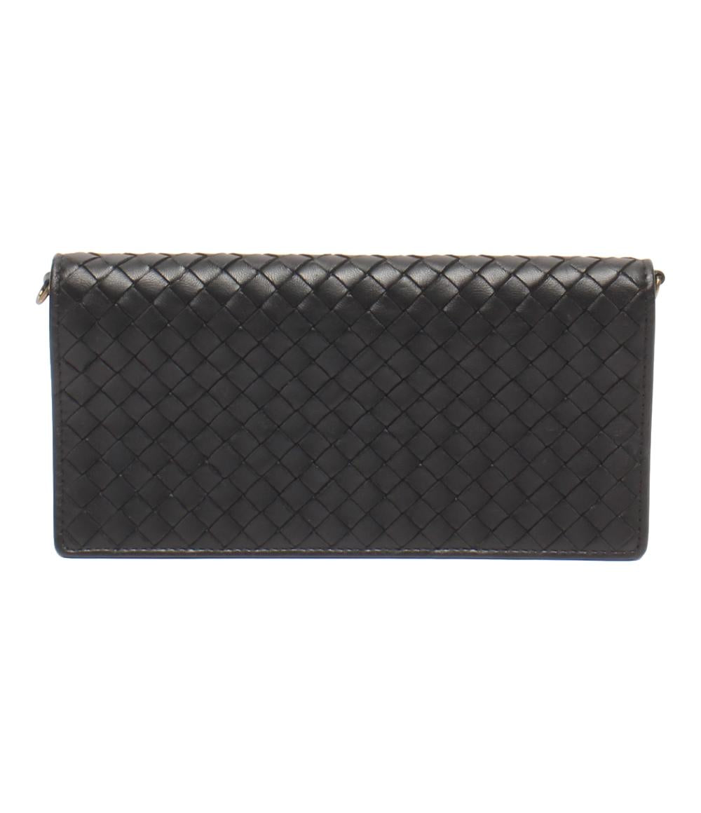 ボッテガ・ヴェネタ ショルダーウォレットバッグ イントレチャート レディース BOTTEGA VENETA
