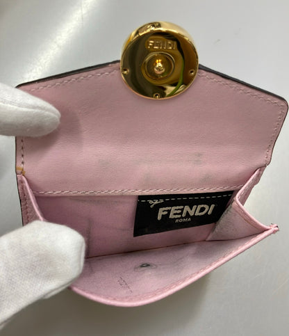 FENDI 三つ折り財布 レザー レディース フェンディ