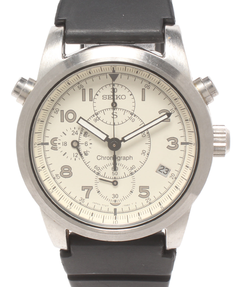 SEIKO 腕時計 クオーツ 7T27-7A40 メンズ セイコー