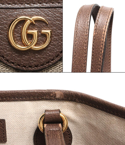 グッチ 2wayトートバッグ ゴールド金具 スモールトートバッグ オフィディア GGスプリーム 765043 525040 レディース GUCCI