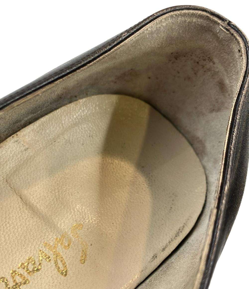 Salvatore Ferragamo ラウンドトゥパンプス 43055 レディース SIZE 7 (24cm) サルヴァトーレフェラガモ