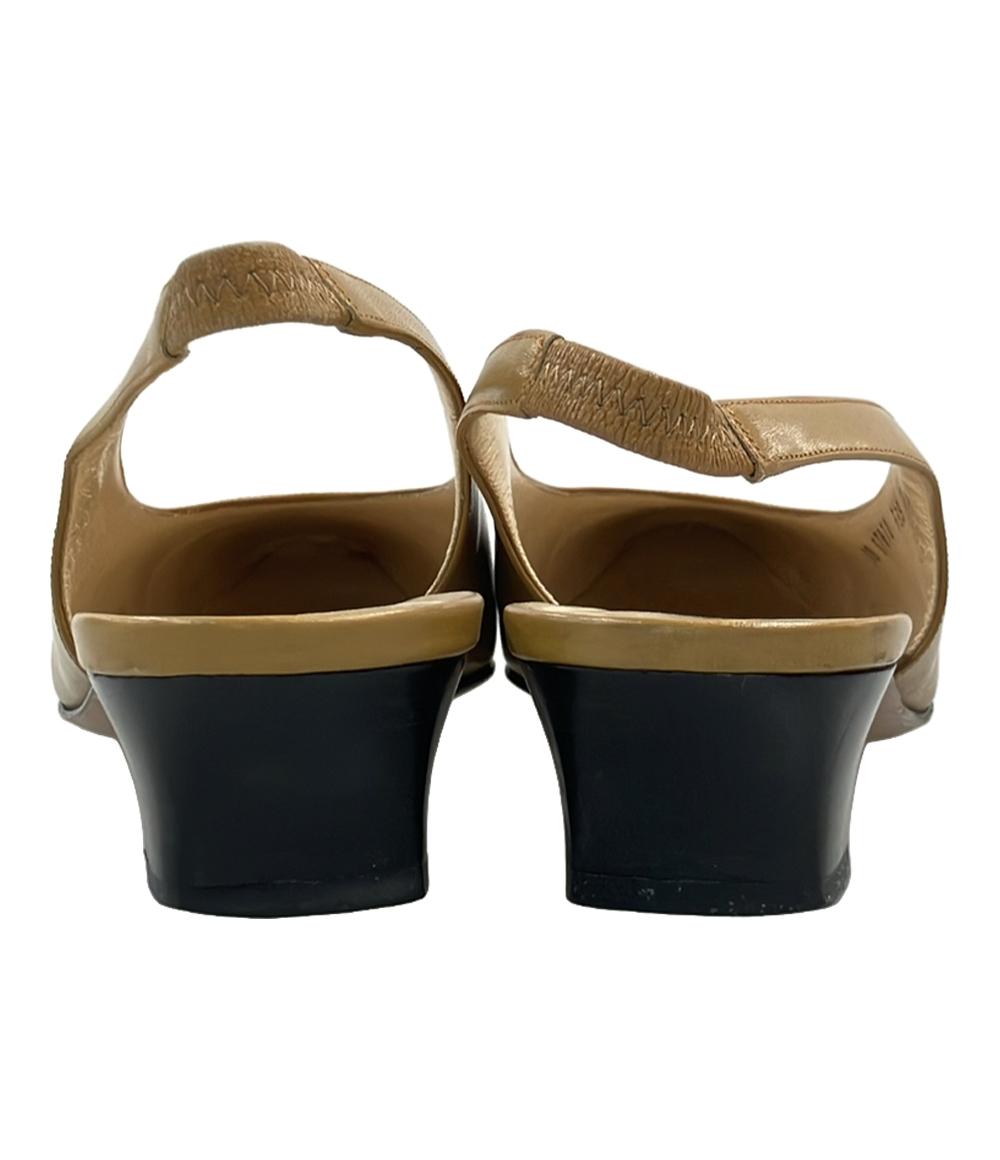 サルヴァトーレフェラガモ スリングバッグパンプス レディース SIZE 5 1/2 C (M) Salvatore Ferragamo