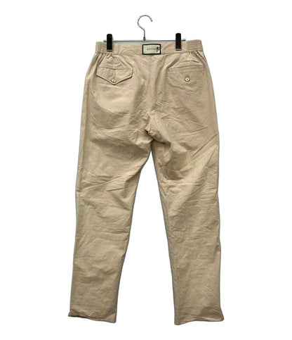 GUCCI コットンパンツ ラベル付き ポプリン 568612 メンズ SIZE 46 (S) グッチ