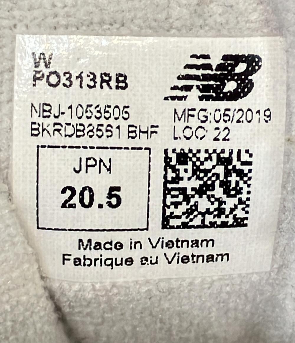 ニューバランス ローカットスニーカー PO313RB キッズ SIZE 20.5 (M) NEW BALANCE