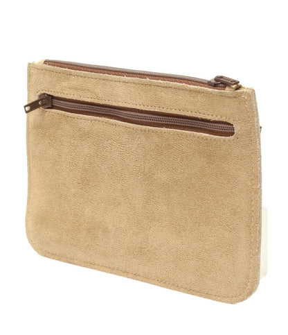 美品 ロエベ アナグラム スウェード ポーチ ユニセックス LOEWE