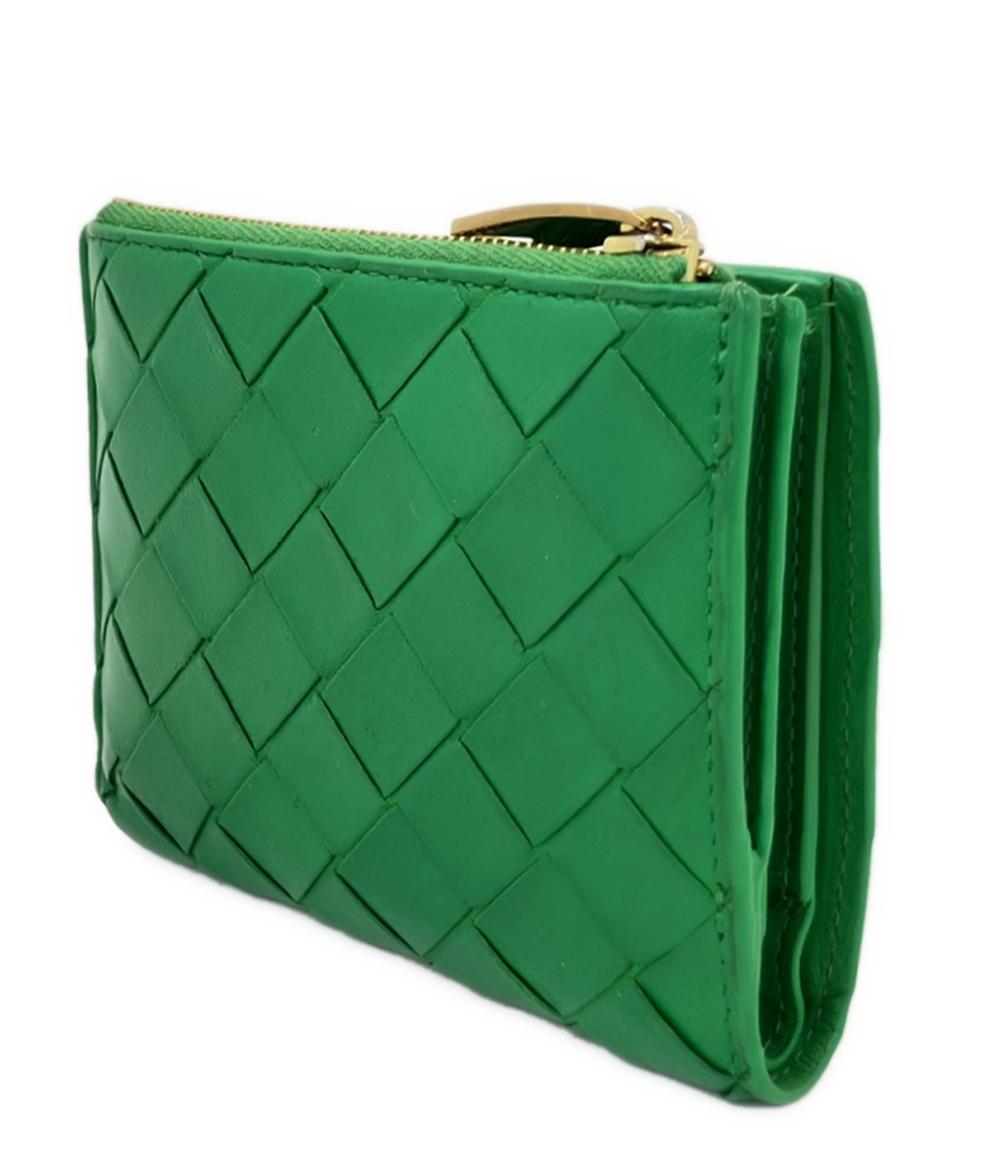 ボッテガ・ヴェネタ 二つ折り財布 イントレチャート ユニセックス BOTTEGA VENETA