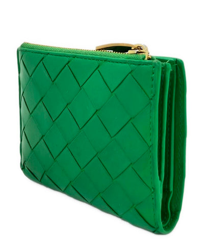 ボッテガ・ヴェネタ 二つ折り財布 イントレチャート ユニセックス BOTTEGA VENETA