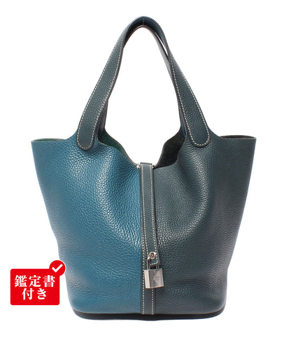 HERMES ハンドバッグ Z刻印 シルバー金具 トリヨンクレマンス ピコタンロック カザック 18 PM レディース エルメス