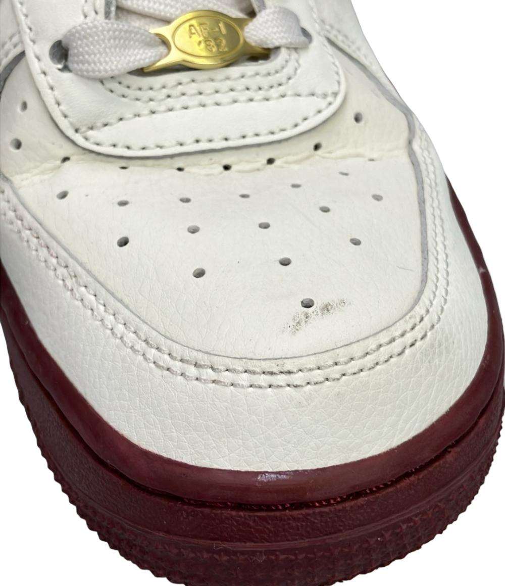 NIKE ローカットスニーカー セイル/チームレッド ウィメンズ エアフォース1 ロー 40th アニバーサリー DQ7582-100 レディース SIZE 23.5 (M) ナイキ