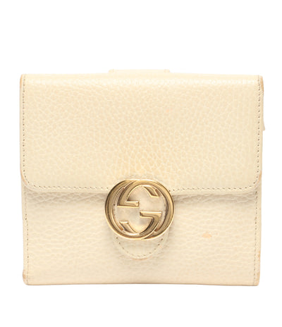 GUCCI Wホック三つ折り財布 インターロッキングG 615525 1147 レディース グッチ