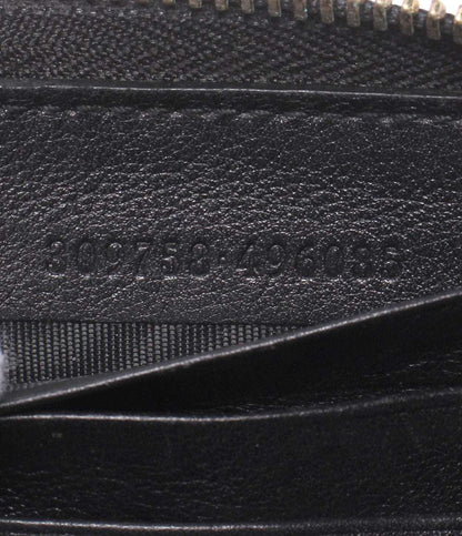 GUCCI ラウンドファスナー長財布 マイクログッチシマ 309758 496085 レディース グッチ