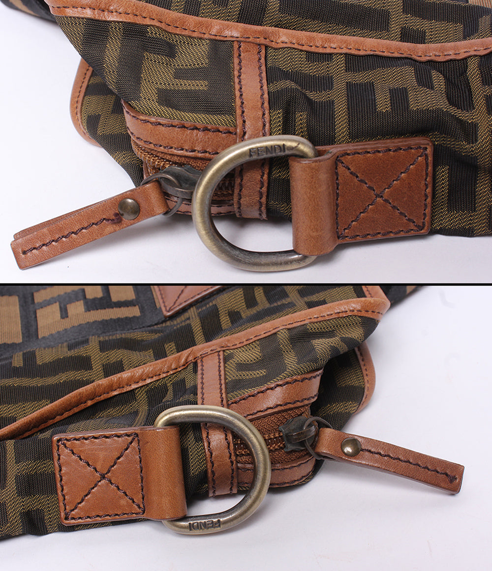 FENDI 2wayショルダーバッグ トートーバッグ 肩掛け ズッカ 7VA158 メンズ レディース フェンディ
