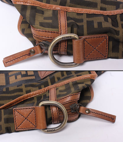FENDI 2wayショルダーバッグ トートーバッグ 肩掛け ズッカ 7VA158 メンズ レディース フェンディ