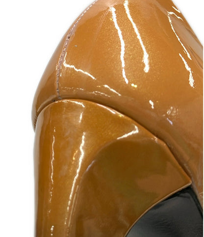PRADA オープントゥエナメルパンプス レディース SIZE 35 (22.5cm) プラダ