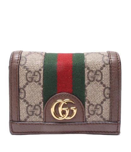 グッチ 二つ折り財布 GGキャンバス 523155 レディース GUCCI