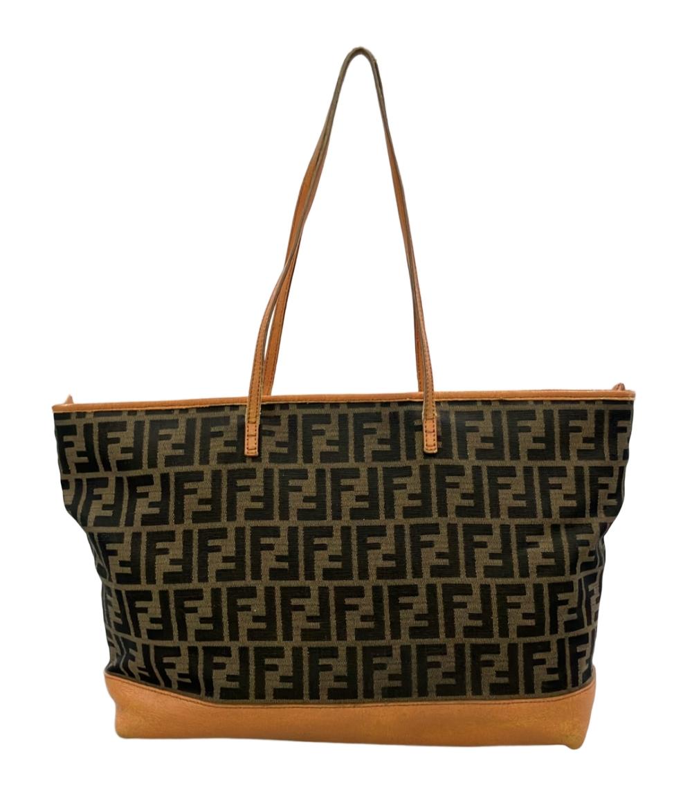 訳あり FENDI トートバッグ ショルダーバッグ 肩掛け ズッカ