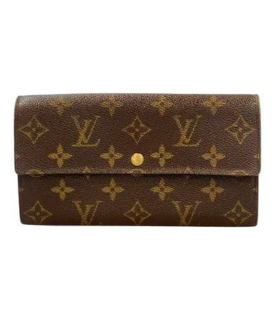 ルイ・ヴィトン 長財布 ポシェット ポルトモネクレディ モノグラム M61725 レディース LOUIS VUITTON