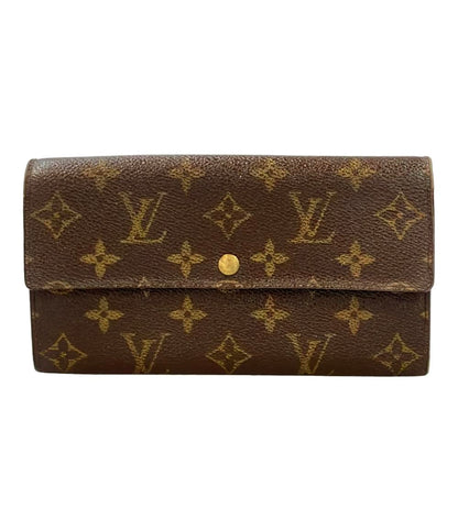 ルイ・ヴィトン 長財布 ポシェット ポルトモネクレディ モノグラム M61725 レディース LOUIS VUITTON