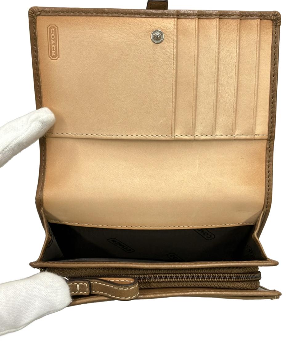 COACH 二つ折り財布 ミニシグネチャー レディース コーチ