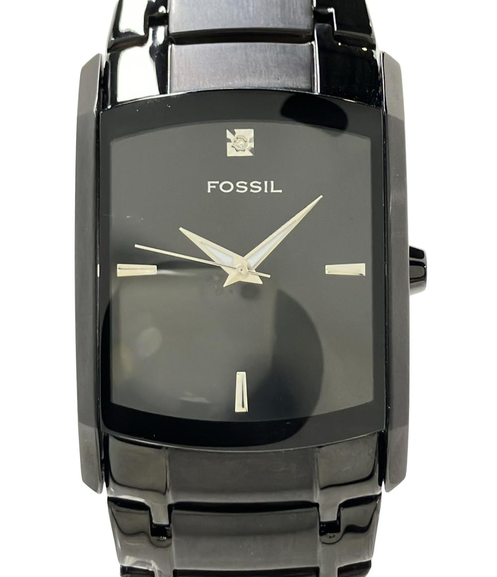 FOSSIL 腕時計 クオーツ ブラック FS-4159 メンズ フォッシル