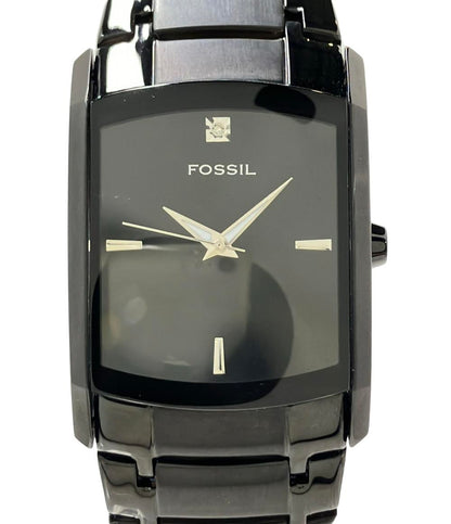 FOSSIL 腕時計 クオーツ ブラック FS-4159 メンズ フォッシル