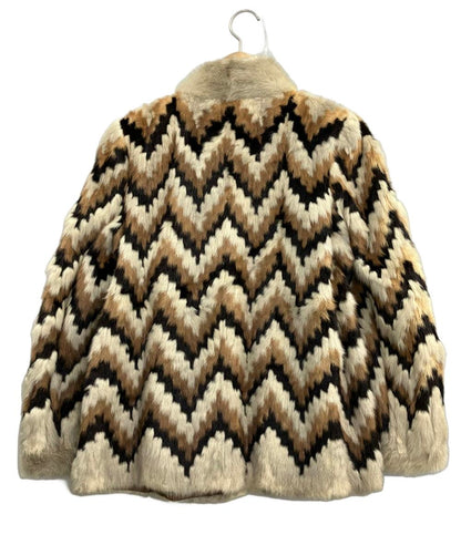 美品 ファーコート レディース