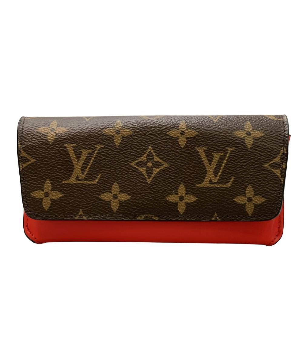 LOUIS VUITTON メガネケース モノグラム エテュイ リュネット ウディ