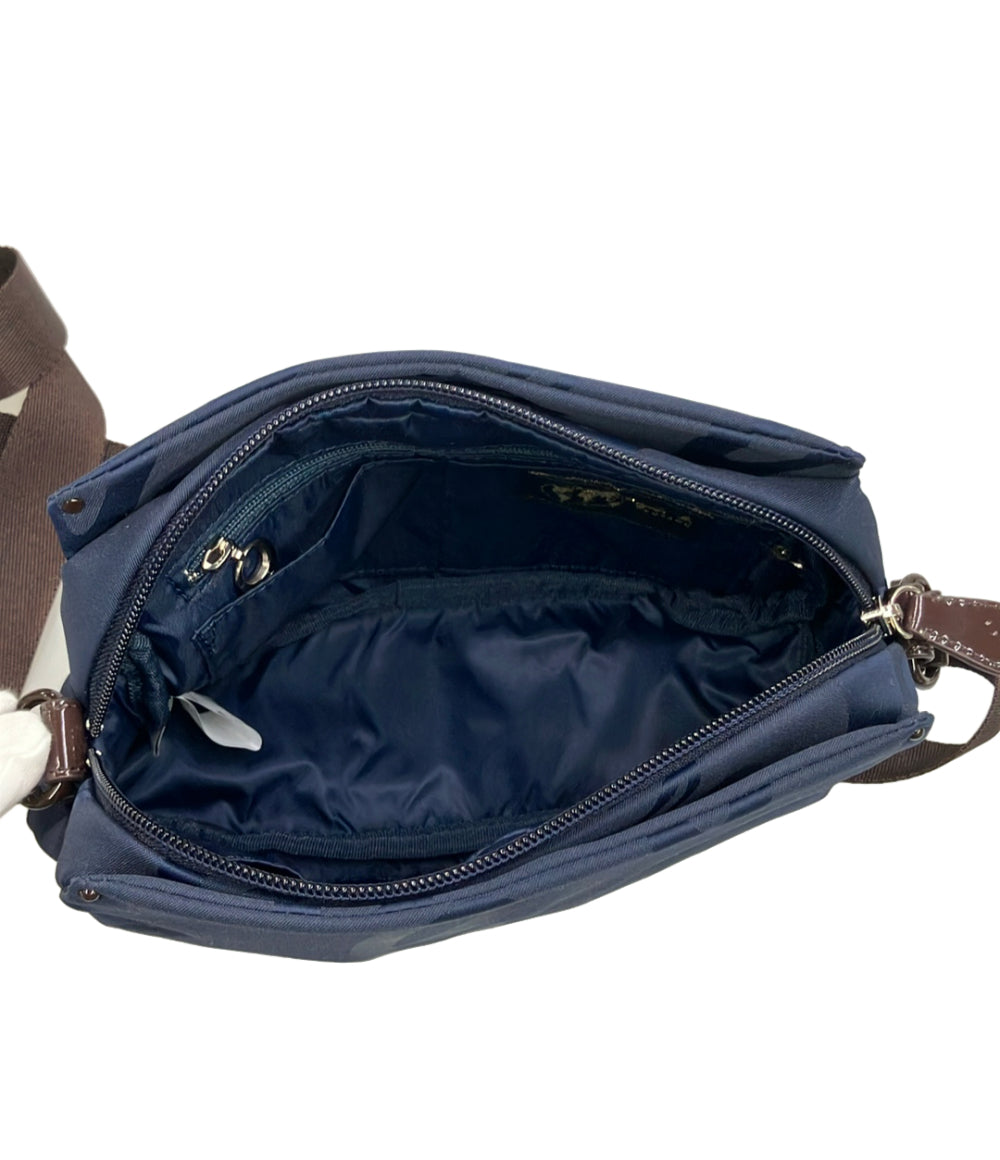 美品 agnes b. ショルダーバッグ 斜め掛け ナイロン レディース アニエスベー