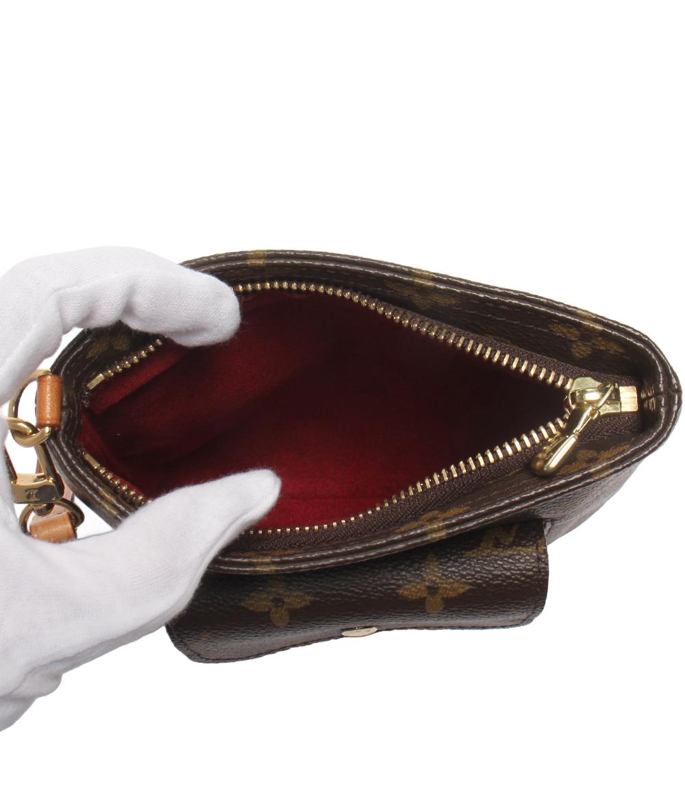 ✨美品✨Louis Vuitton モノグラムポーチパルティシオンM51901 ルイヴィトンパルティシオン 14145 ブラウン レディース