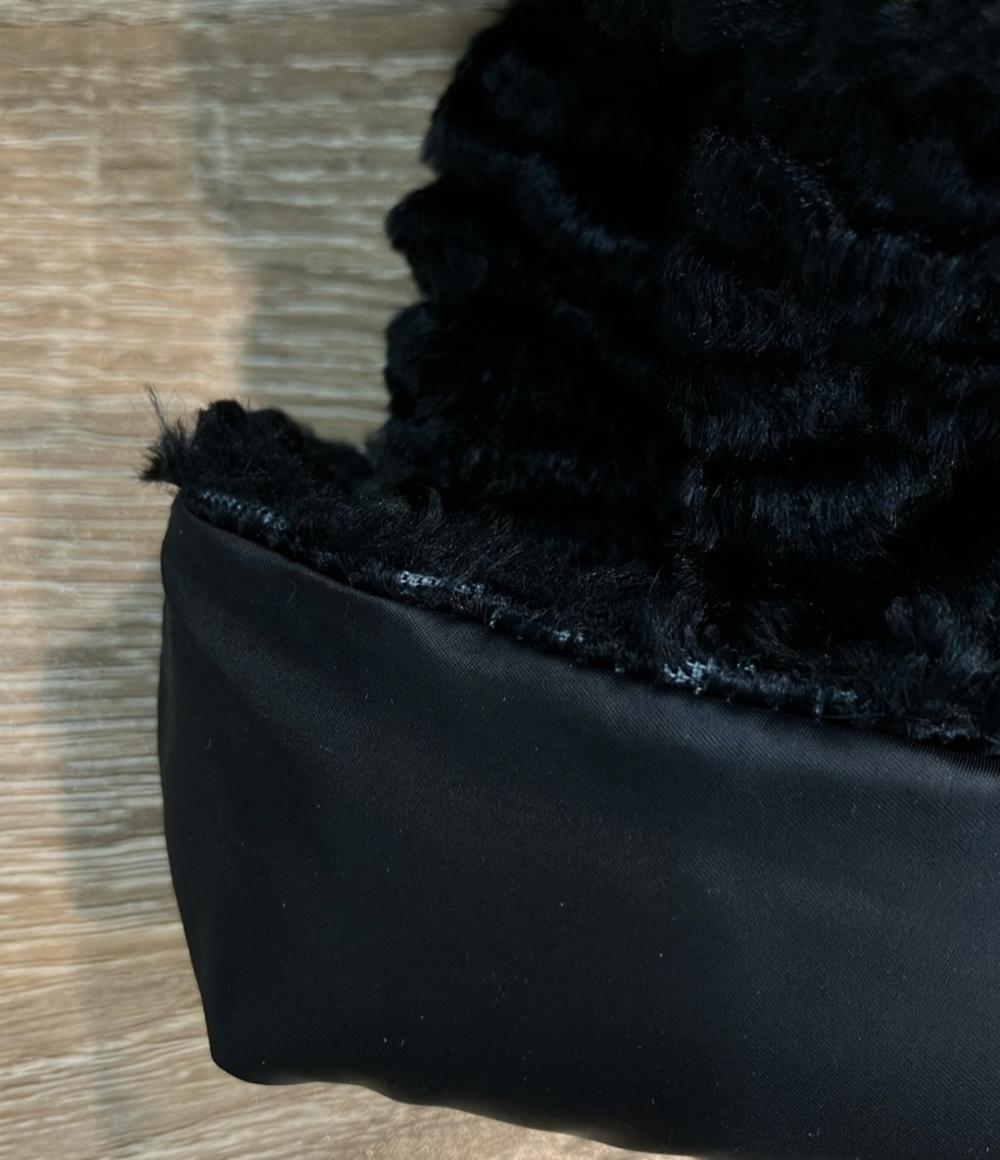 'S Max Mara ダウンコート リバーシブル フーデッド ベロア ジャガード レディース SIZE 38 (S) エスマックスマーラ