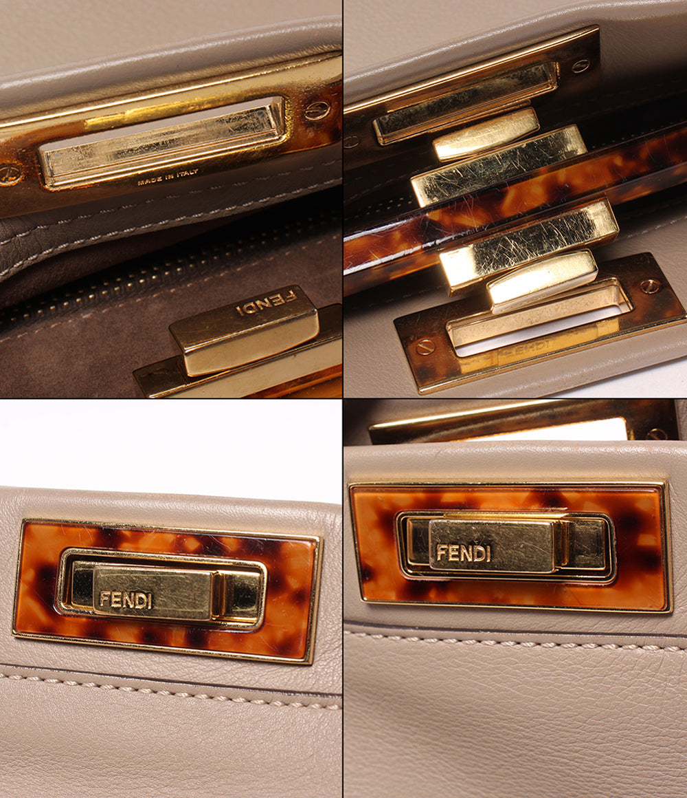 FENDI 2wayハンドバッグ ショルダーバッグ 斜め掛け ピーカブー ミディアム 8BN290 レディース フェンディ