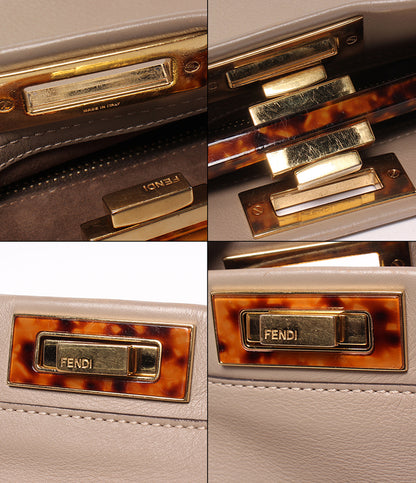 FENDI 2wayハンドバッグ ショルダーバッグ 斜め掛け ピーカブー ミディアム 8BN290 レディース フェンディ