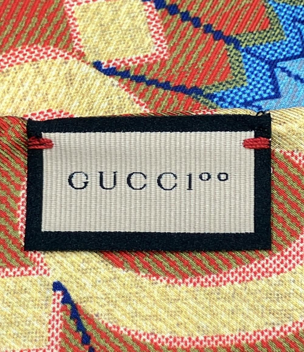 美品 GUCCI スカーフ シルク100% 100th Anniversary Limited Edition Scarf 692032 レディース メンズ グッチ