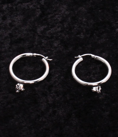 美品 エムエムシックス ピアス SV925 フープ レディース MM6