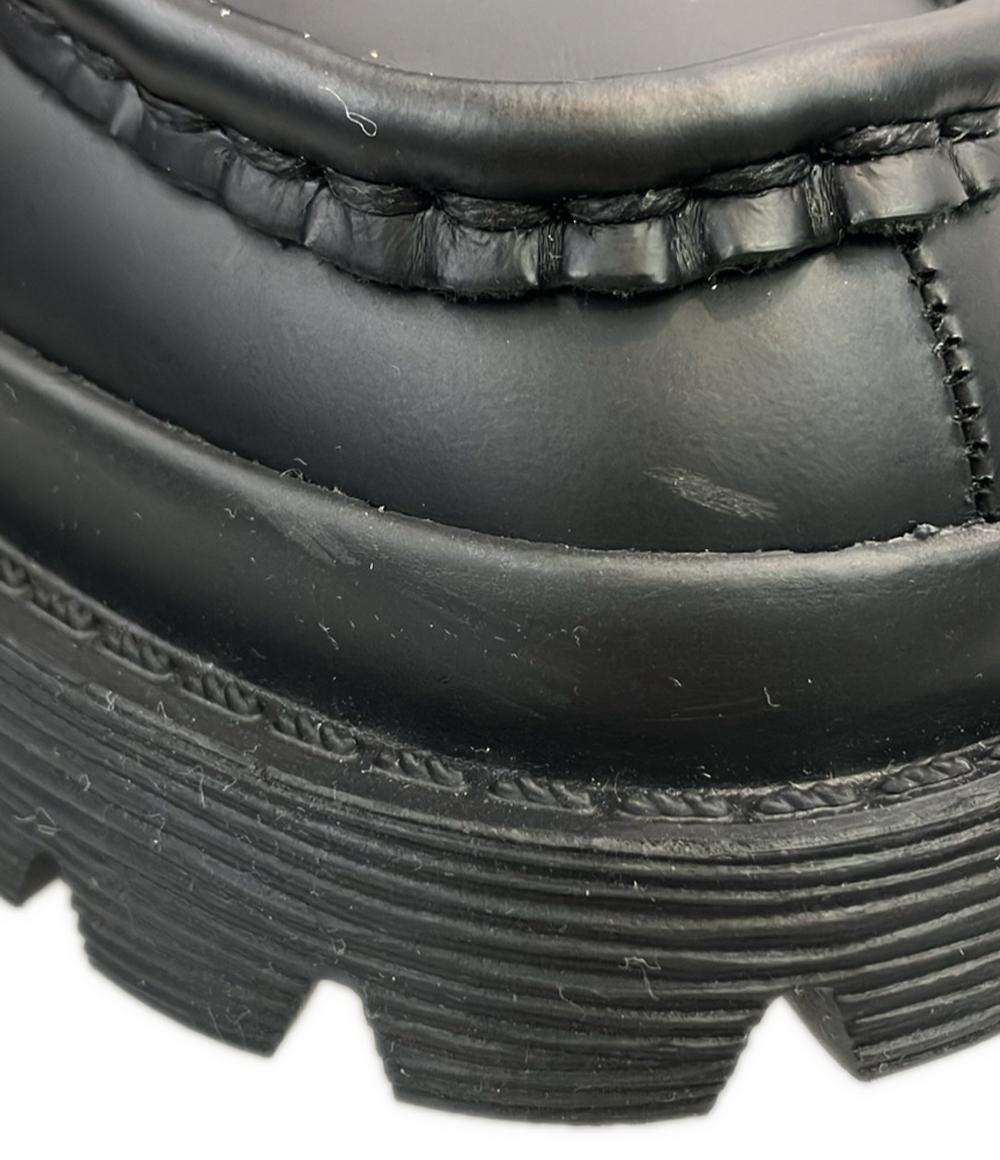 美品 LANVIN en Bleu タッセル厚底ローファー 2784 レディース SIZE 24.0 (L) ランバンオンブルー