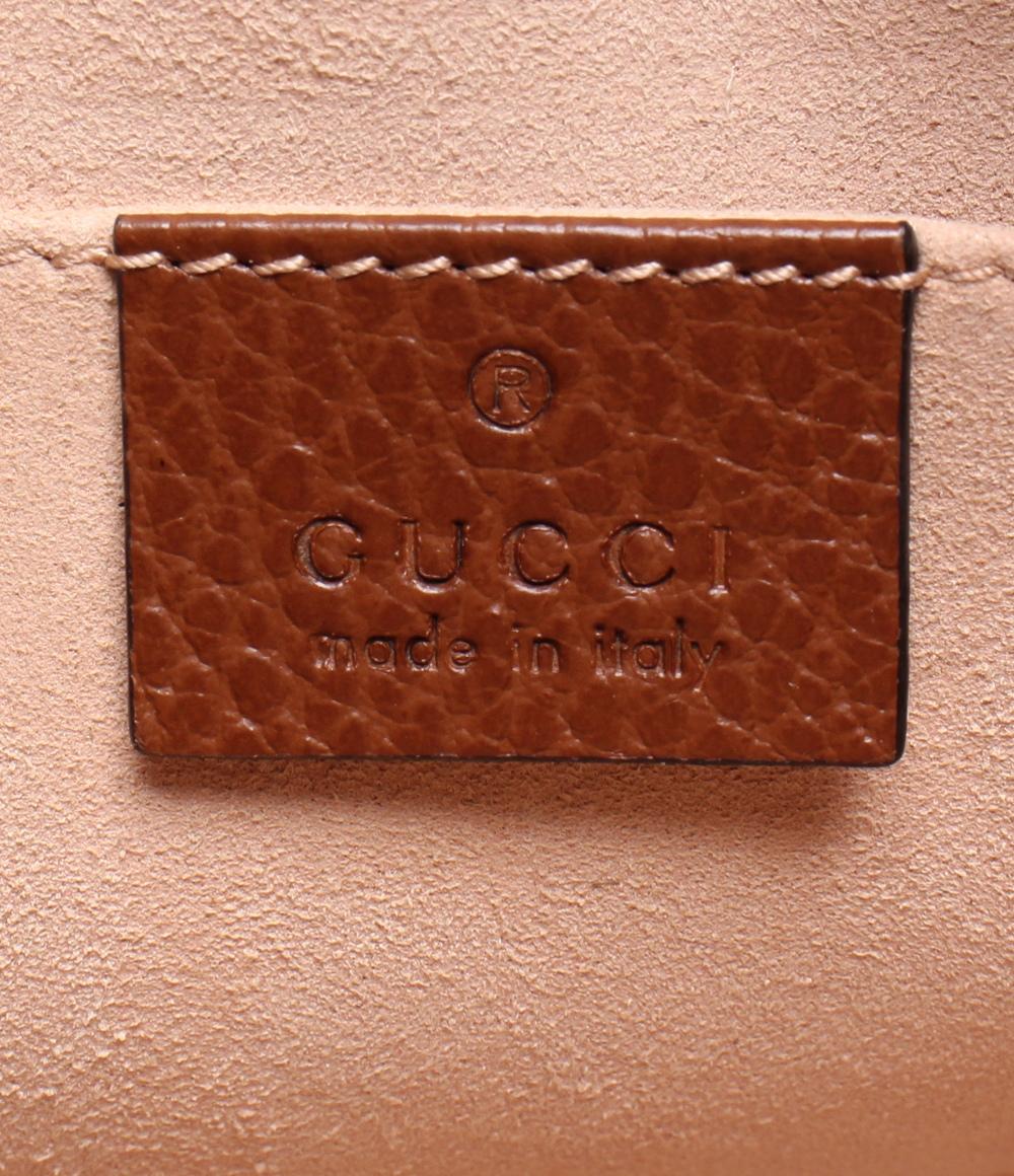 美品 グッチ ショルダーバッグ 斜め掛け 517350 562600 レディース GUCCI