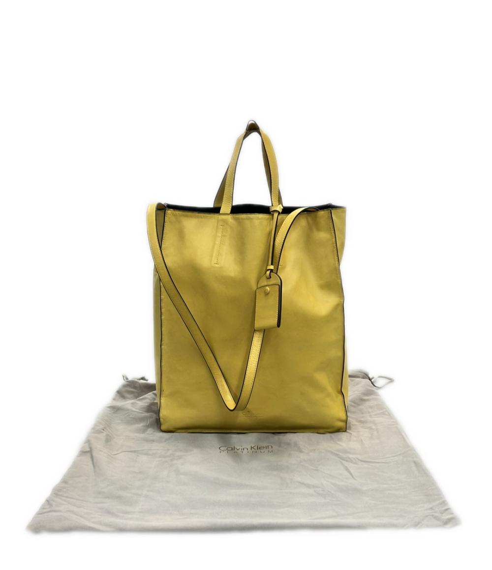 Calvin klein トートバッグ ショルダーバッグ 2WAY 斜め掛け レザー レディース カルバンクライン